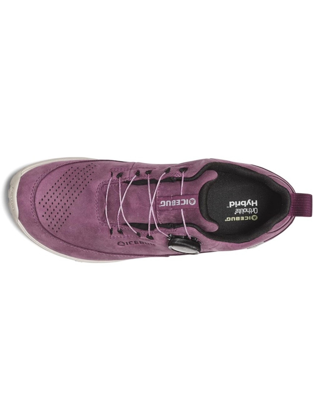 NWT Ice Bug outlet leather walking shoes with smart lacing tech